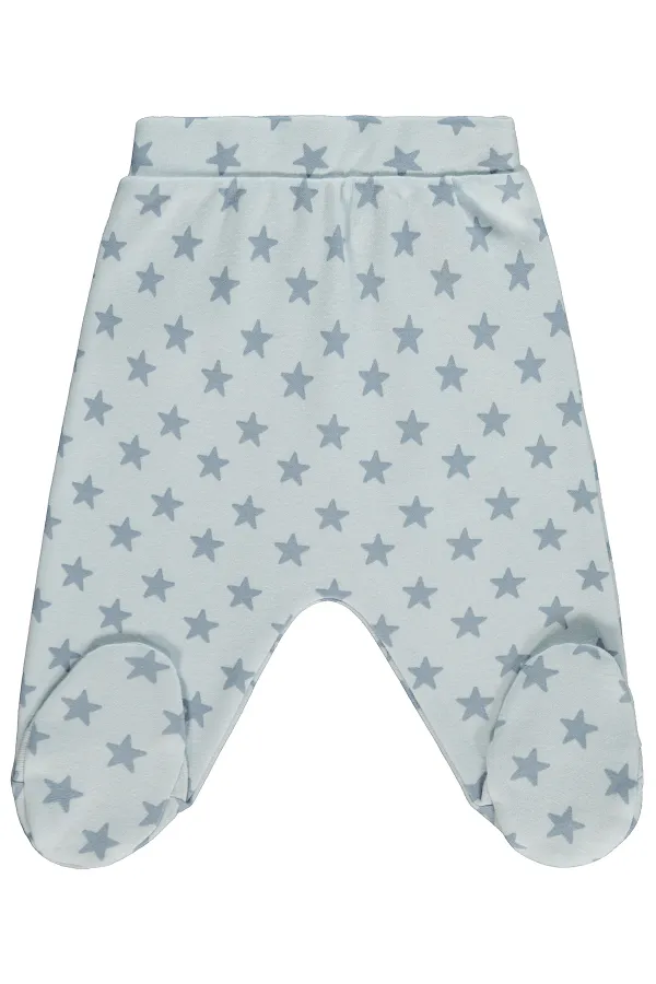 Combinaison bébé simple pour bébé de 0 à 24 mois, bleu glacier - Lot