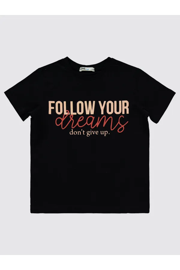 Ensemble pyjama garçon 6-9 ans noir - Emballage