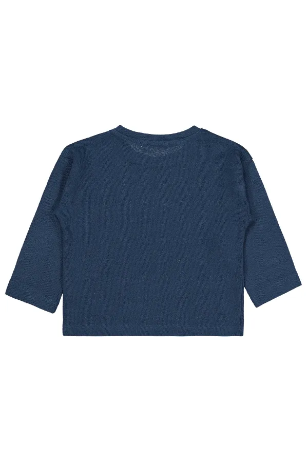 Erkek Çocuk Sweatshirt 2-5 Yaş İndigo - Paket