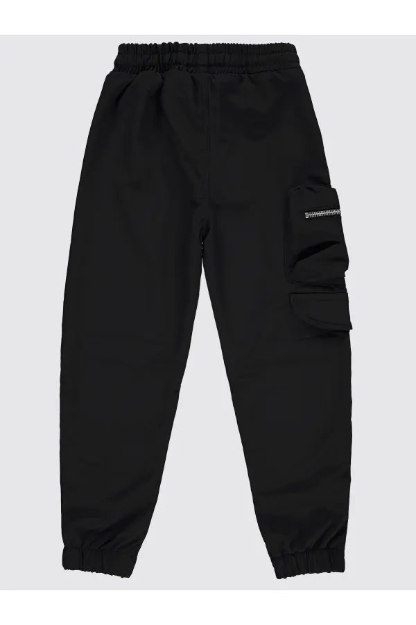 Bas de survêtement garçon 6-9 ans Noir - Lot