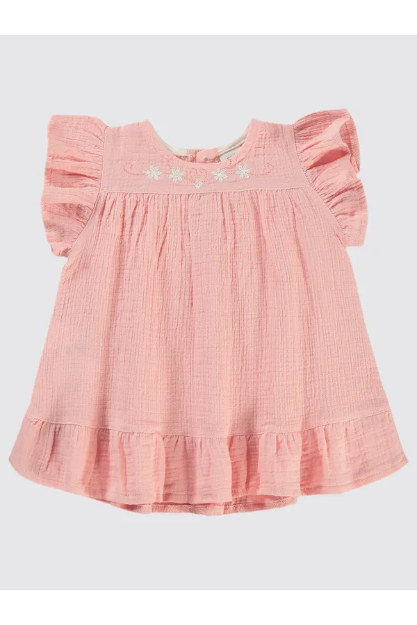 Body et robe bébé 0-24 mois, poudre - Emballage