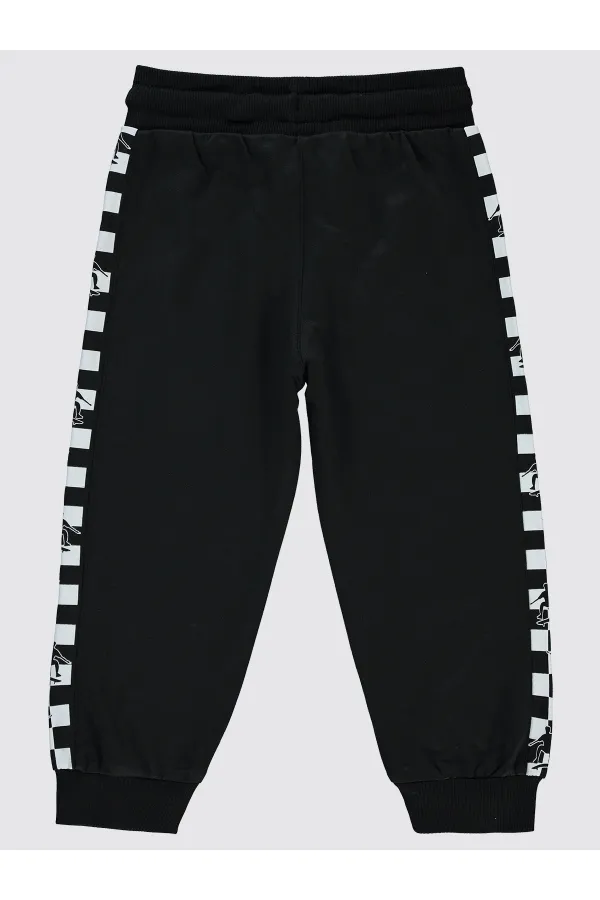 Bas de survêtement noir pour garçon de 2 à 5 ans - Lot