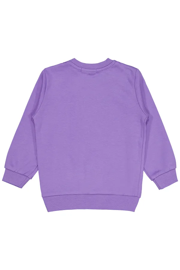 Girl's Sweatshirt 2-5 Years Purple - Package