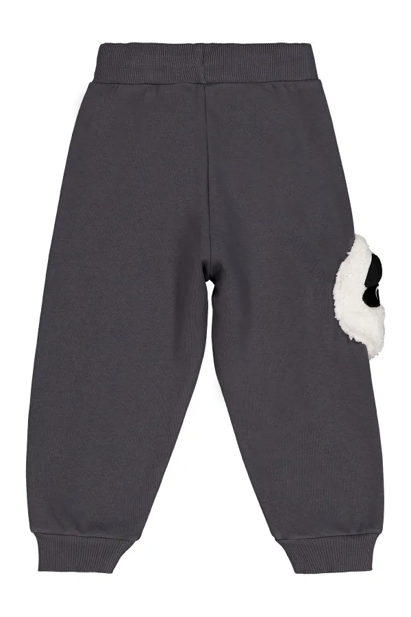 Bas de survêtement garçon 2-5 ans anthracite - Lot