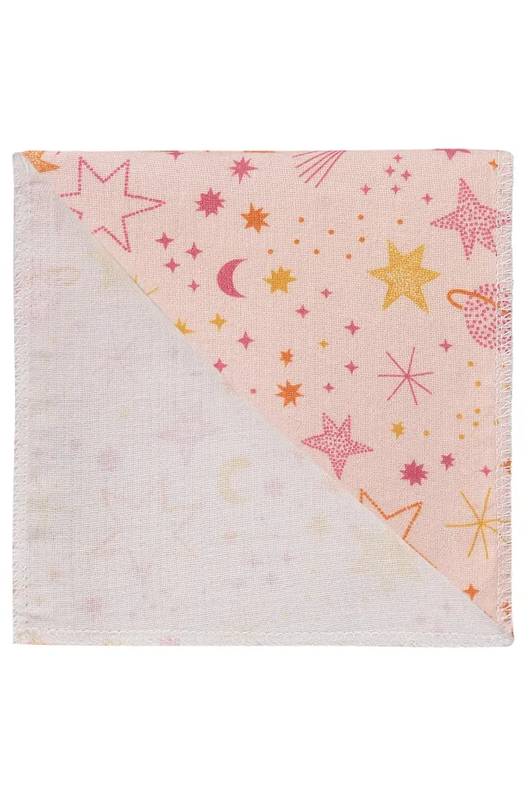 Couverture et lange pour bébé 0-24 mois rose poudré - Lot