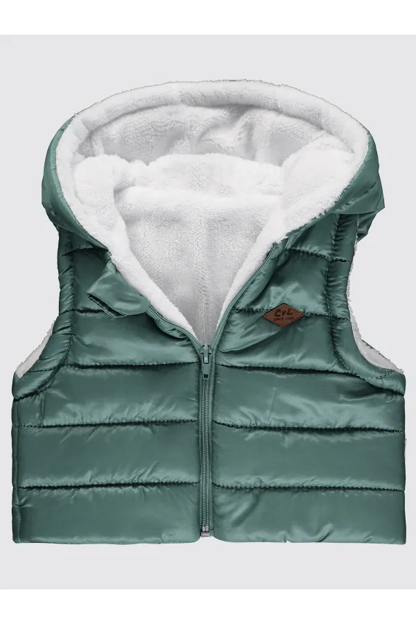 Baby Vest 0-24 Months Khaki - Package