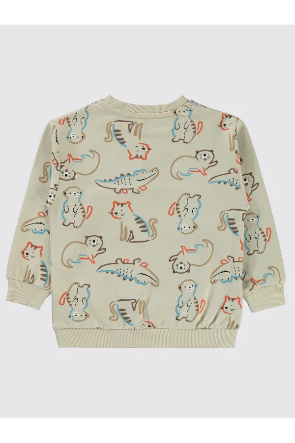 Boy Sweatshirt 2-5 Years Blue - Package