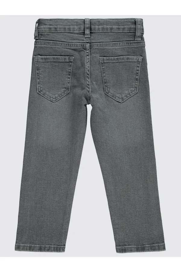 Boy's Trousers 2-5 Years Old Gray - Pack