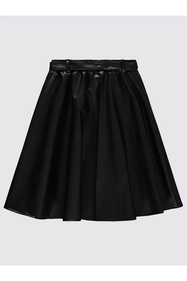 Kız Çocuk Etek 10-13 Yaş Siyah - Paket