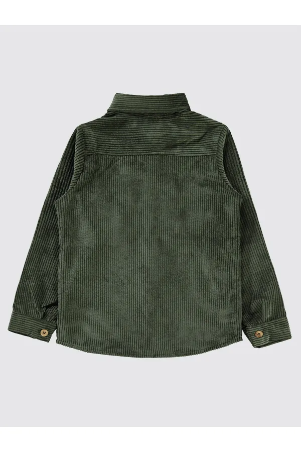 Chemise garçon 6-9 ans kaki - Lot