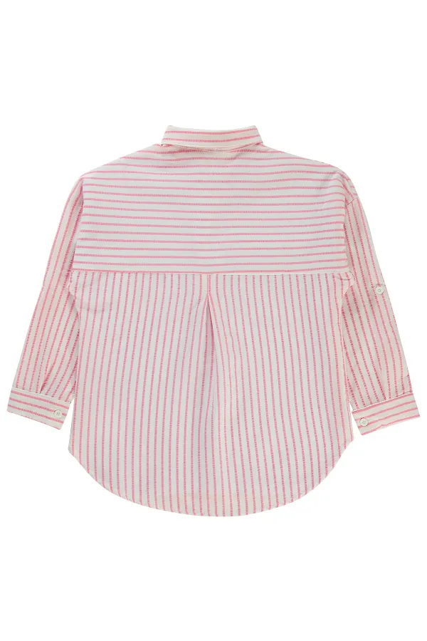 T-shirt rose pour fille de 6 à 9 ans - Emballage