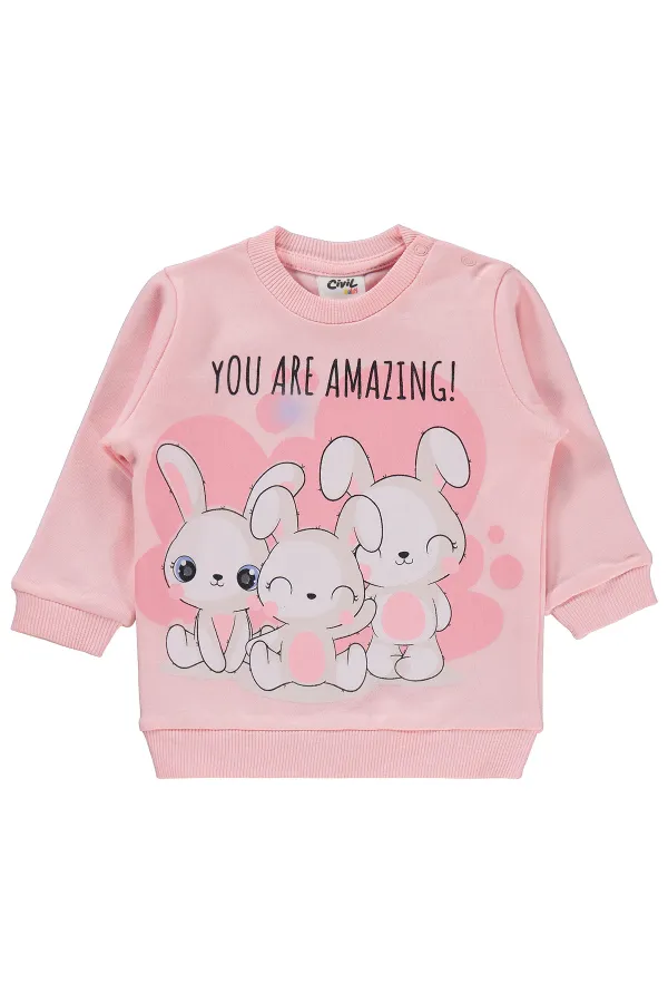 Ensemble bébé 0-24 mois saumon - Pack