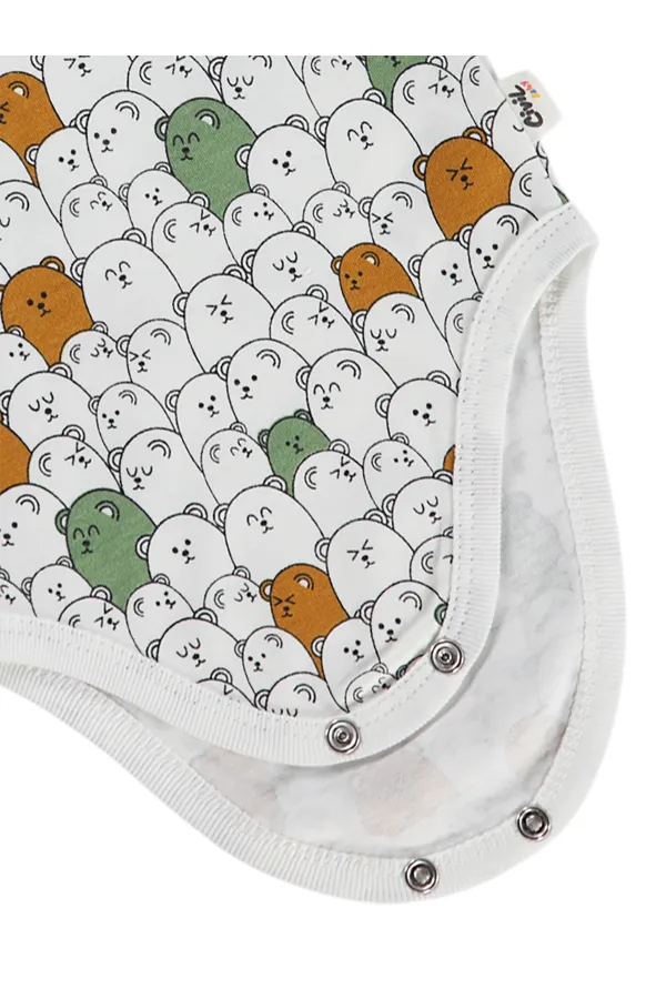 Body bébé à boutons-pression 0-24 mois, écru - Emballage