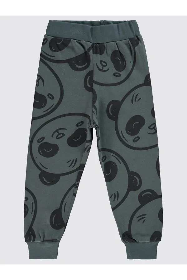 Bas de survêtement garçon 2-5 ans anthracite - Lot