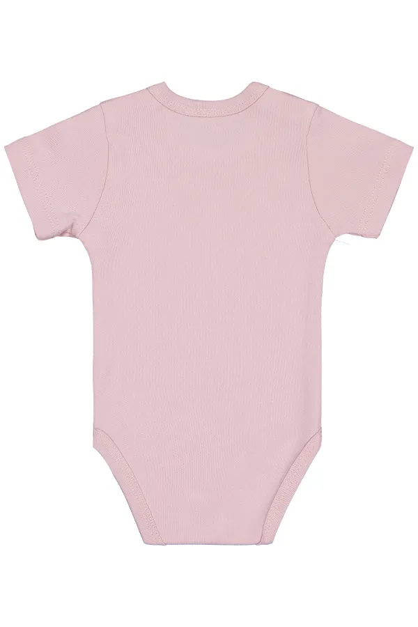 Bebek Çıtçıtlı Badi Prematüre Pastel Pembe - Paket