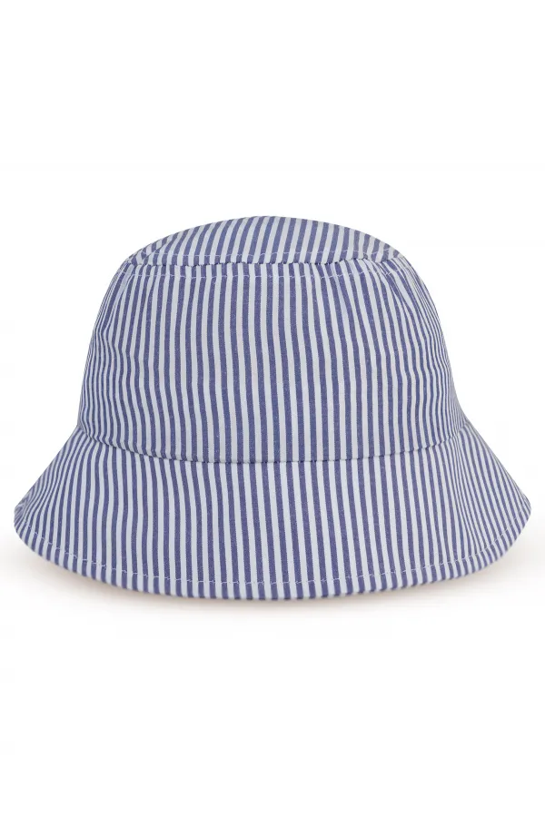 Erkek Çocuk Şapka Bere 6-9 Yaş Mavi - Paket