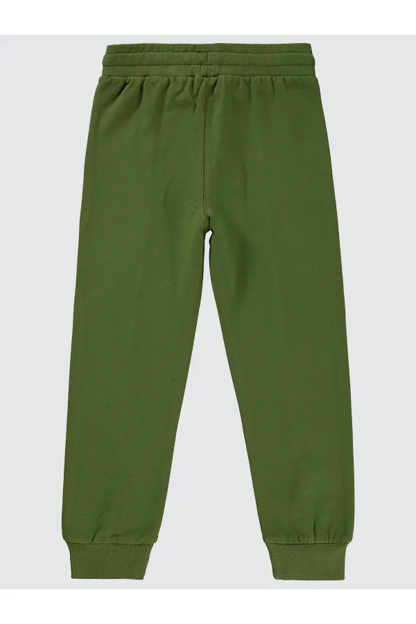 Bas de survêtement garçon 10-13 ans kaki - Lot