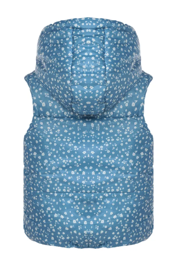 Kız Çocuk Yelek 2-5 Yaş Petrol - Paket