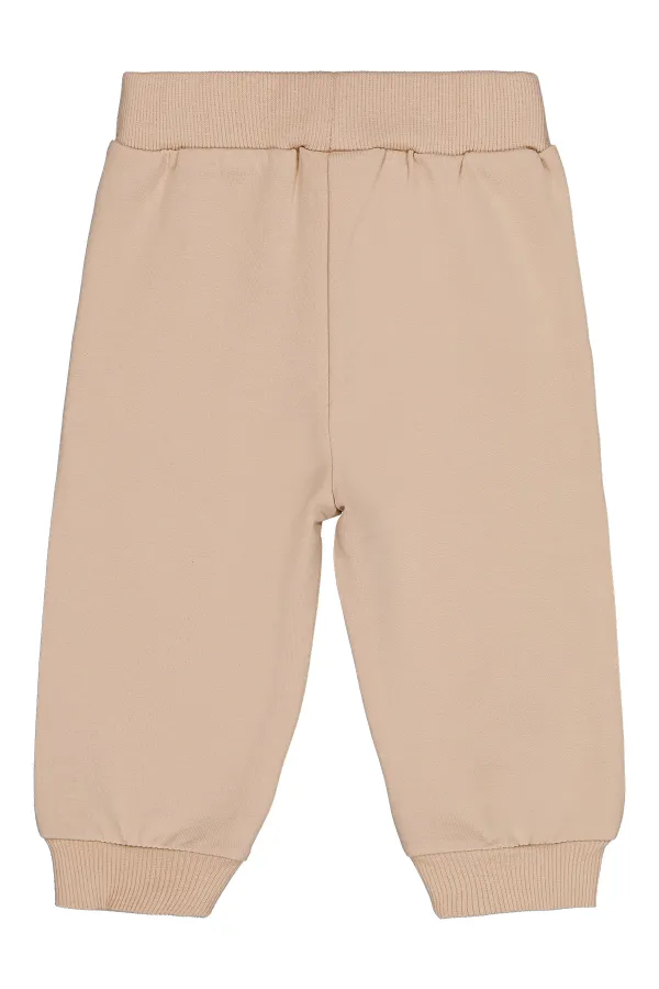 Bebek Eşofman Altı 0-24 Ay Sütlükahve - Paket