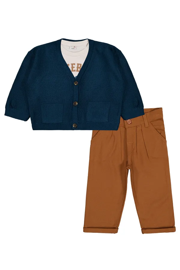 Baby Set 0-24 Months Dark Green - Package