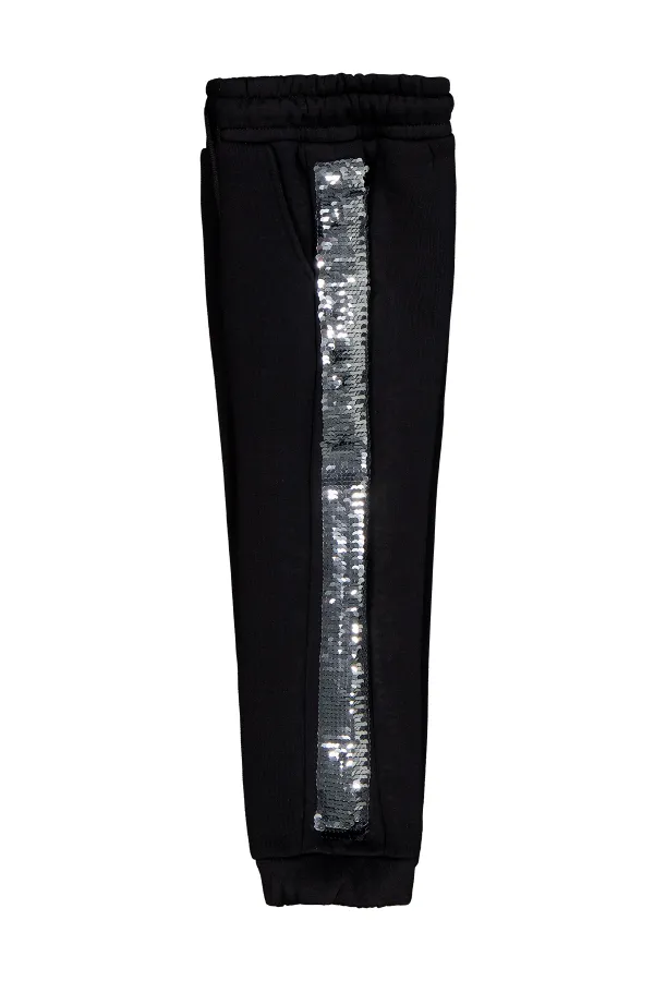 Kız Çocuk Eşofman Altı 2-5 Yaş Siyah - Paket