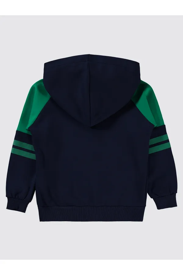 Erkek Çocuk Hırka 6-9 Yaş Lacivert - Paket