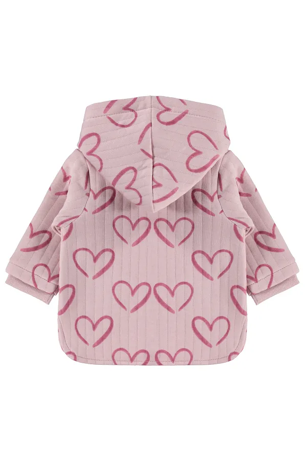 Gilet bébé rose pastel 0-24 mois - Lot