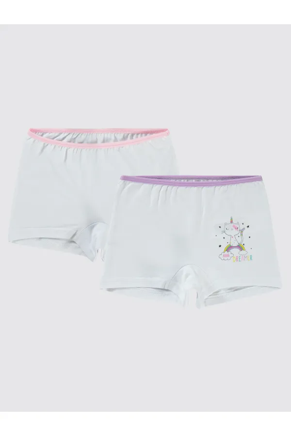 Boxer fille 2-9 ans Standard - Emballage