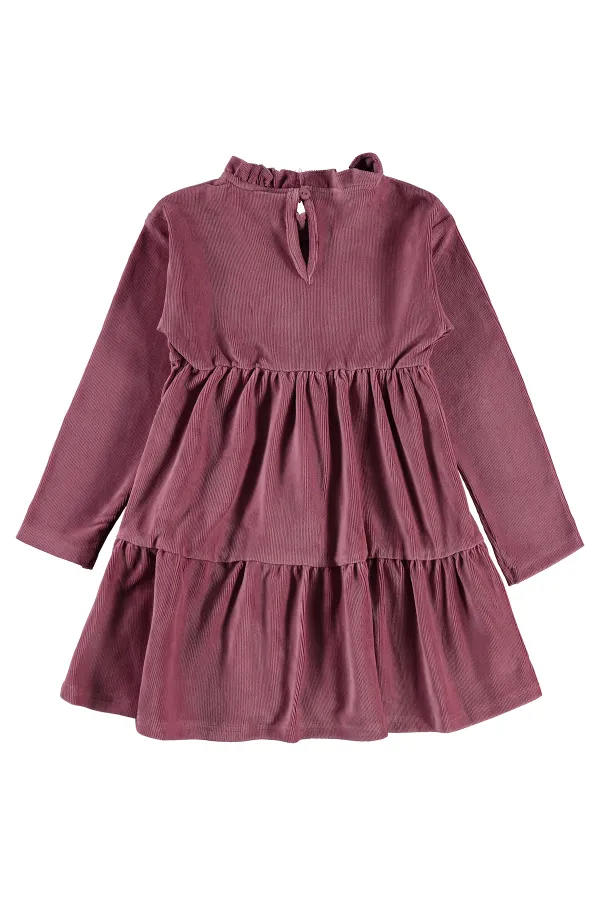 Girl's Vest and Dress 6-9 Years Old Dusty Rose - Package