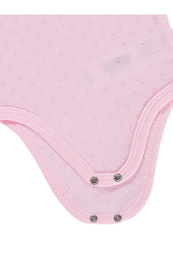 Body bébé à boutons-pression rose 0-24 mois - Emballage