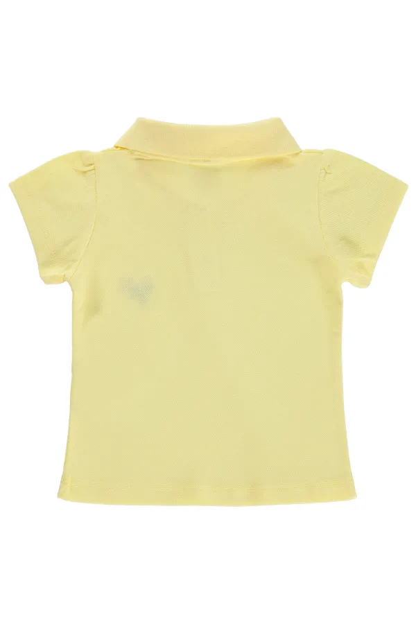 Bebek Tişört 0-24 Ay Açık Sarı - Paket