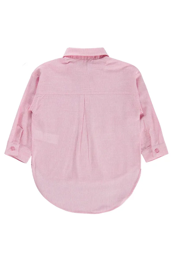 Girls' Shirt, Ages 2-5, Pink - Pack