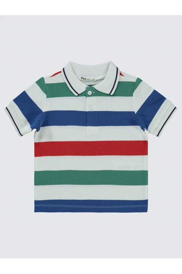 Lot de T-shirts blancs pour garçon de 2 à 5 ans