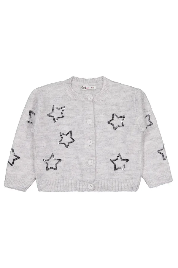 Kız Çocuk Hırka 2-5 Yaş Karmelanj - Paket