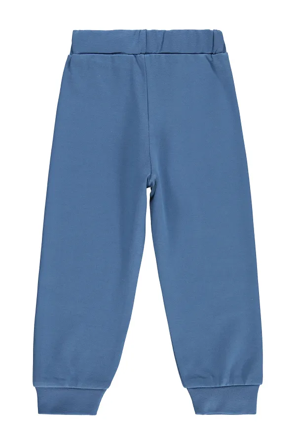 Erkek Çocuk Eşofman Altı Km 2-5 Yaş İndigo - Paket