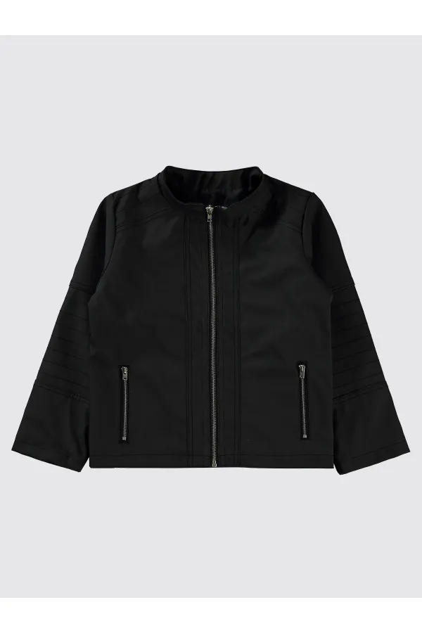 Erkek Çocuk Ceket 6-9 Yaş Siyah - Paket