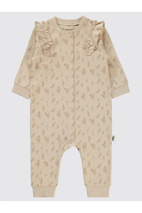 Grenouillères bébé 0-24 mois ivoire - Lot