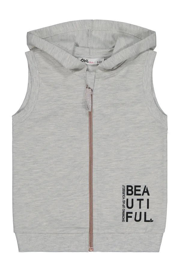 Kız Çocuk Yelek 2-5 Yaş Ekrumelanj - Paket