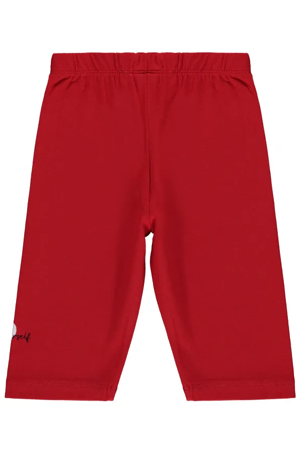 Leggings rouges pour filles (2-5 ans) - Lot