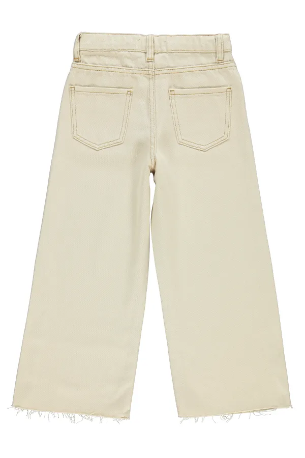 Girls Trousers 10-13 Years Old Ecru - Package