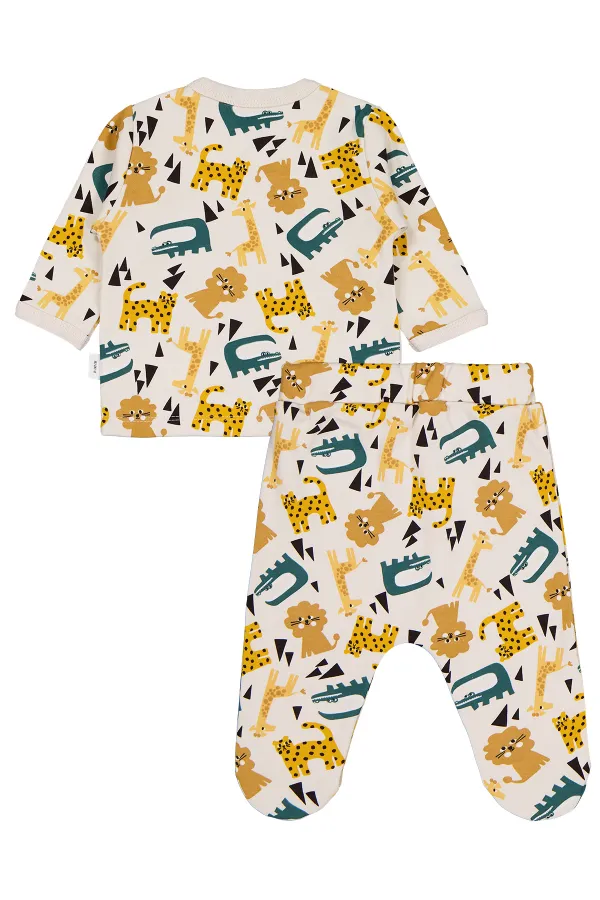 Bebek Zıbın Takımları 0-24 Ay Taş Rengi - Paket