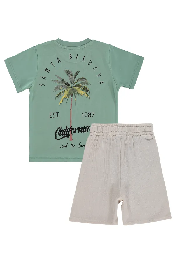 Boys' Team Set 2-5 Years Old, Light Green - Pack