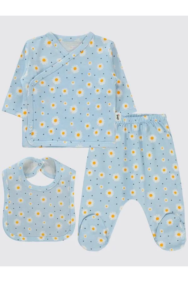 Bebek Zıbın Takımları 0-24 Ay Mint - Paket