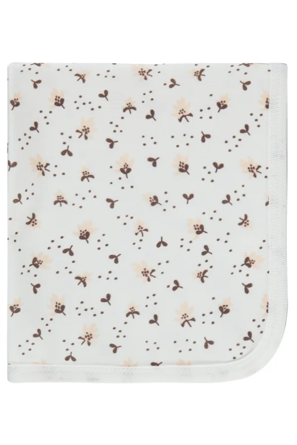 Ensemble couverture et lange pour bébé 0-24 mois, écru - Emballage