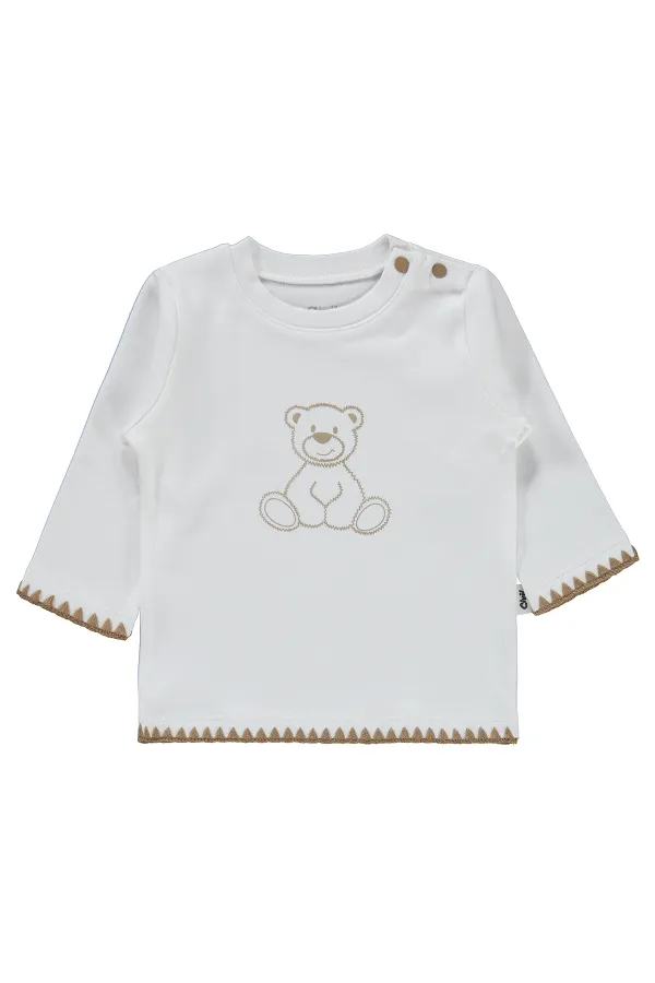 Bebek Takım 0-24 Ay Ekru - Paket