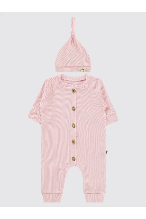 Grenouillères bébé 0-24 mois roses - Lot