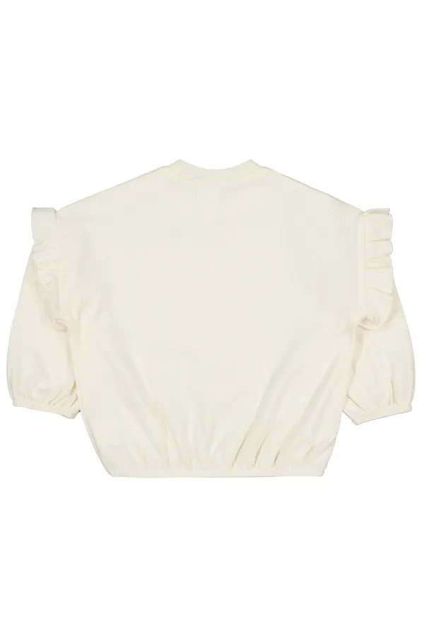 Bebek Sweatshirt 0-24 Ay Ekru - Paket