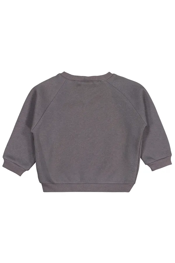 Sweat-shirt bébé 0-24 mois, motif fumée - Emballage