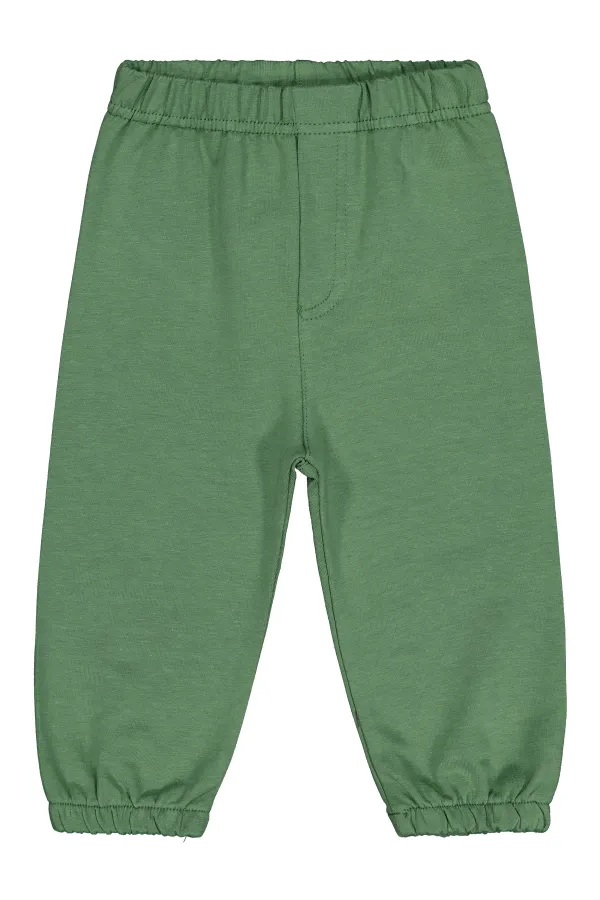 Baby Tracksuit Bottoms 0-24 Months Light Khaki - Pack