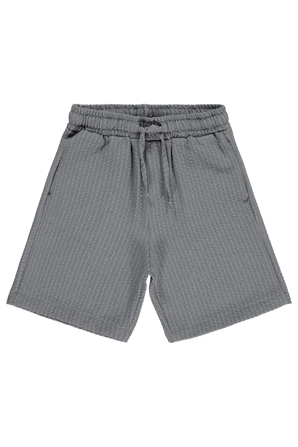 Short garçon, 6-9 ans, gris - Lot